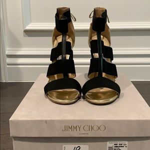 Jimmy Choo Elastic Sandal 115mm